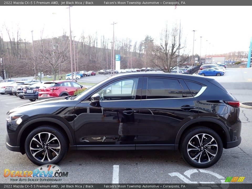 Jet Black Mica 2022 Mazda CX-5 S Premium AWD Photo #6