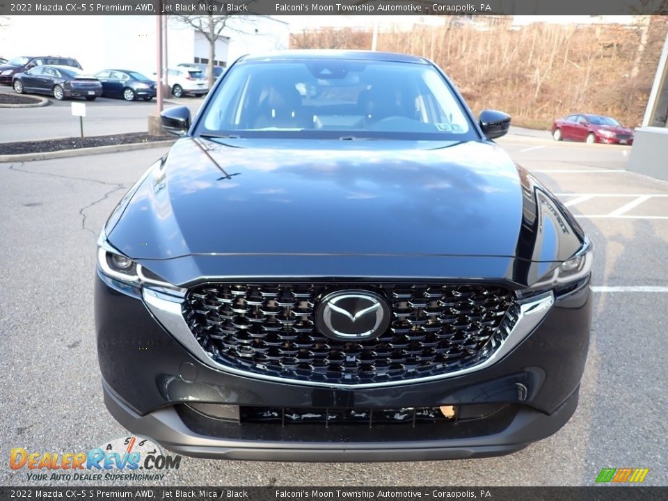 2022 Mazda CX-5 S Premium AWD Jet Black Mica / Black Photo #8