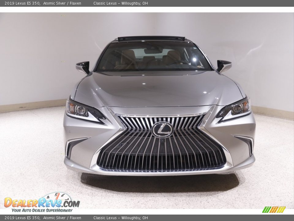 2019 Lexus ES 350 Atomic Silver / Flaxen Photo #2