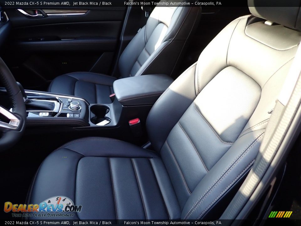 Front Seat of 2022 Mazda CX-5 S Premium AWD Photo #11