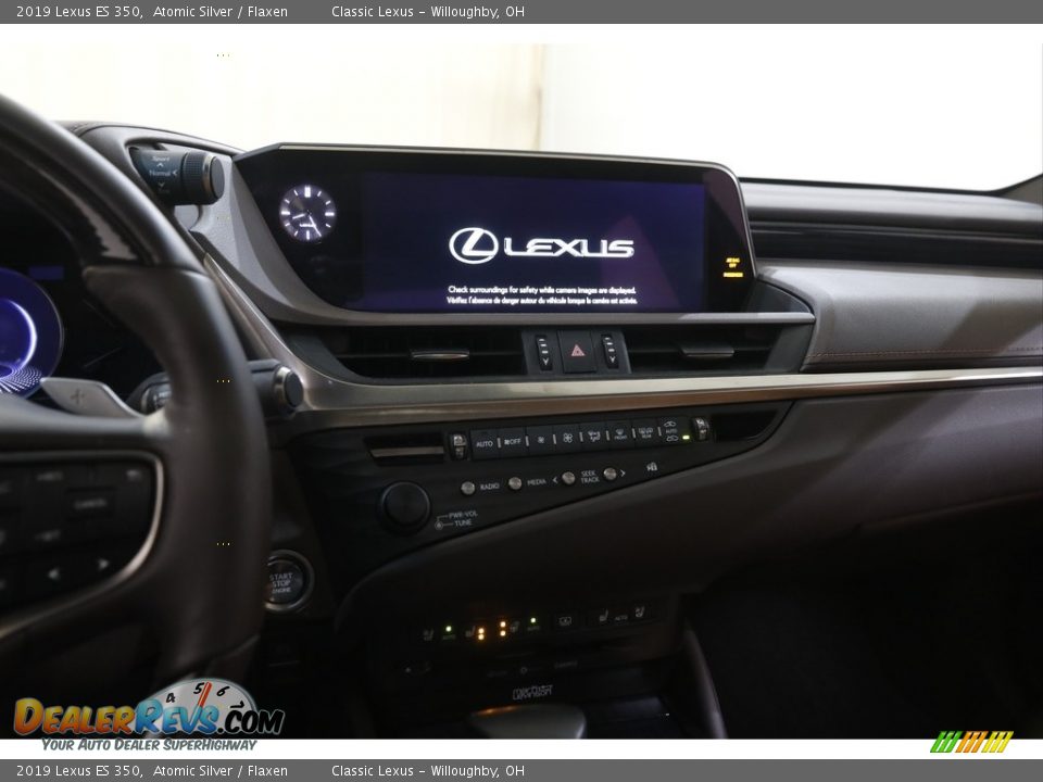 2019 Lexus ES 350 Atomic Silver / Flaxen Photo #9