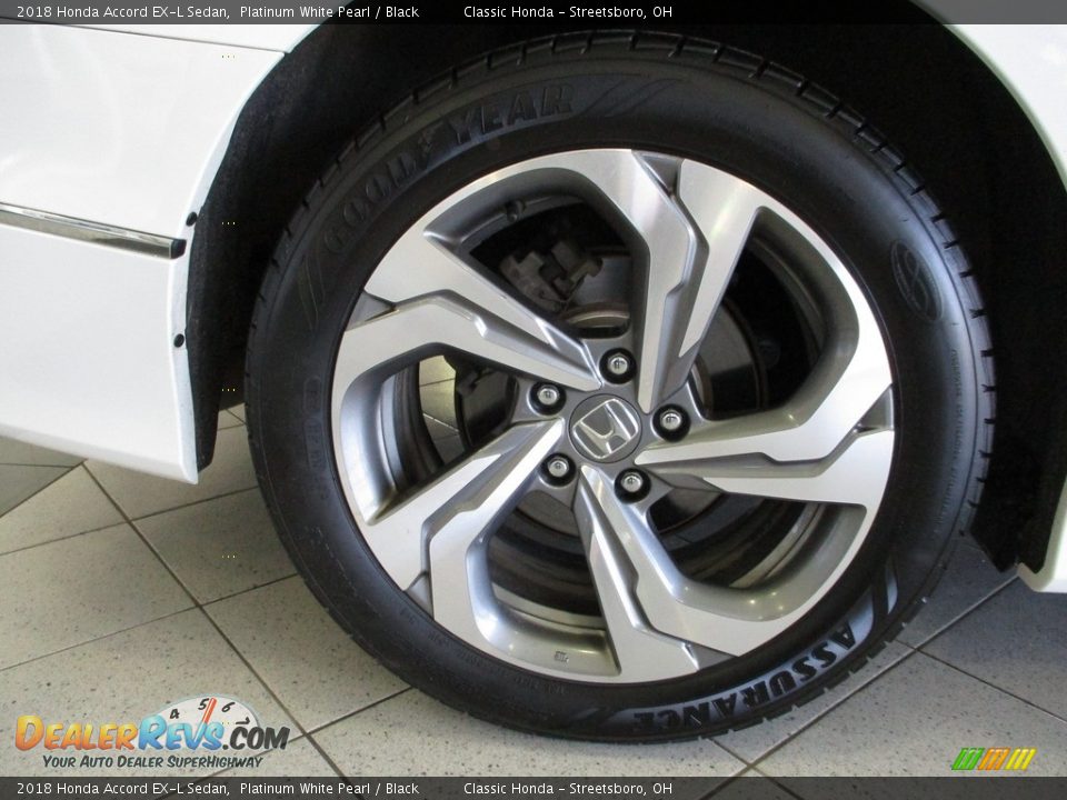 2018 Honda Accord EX-L Sedan Platinum White Pearl / Black Photo #6