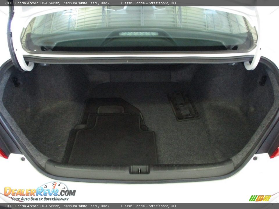 2018 Honda Accord EX-L Sedan Platinum White Pearl / Black Photo #13