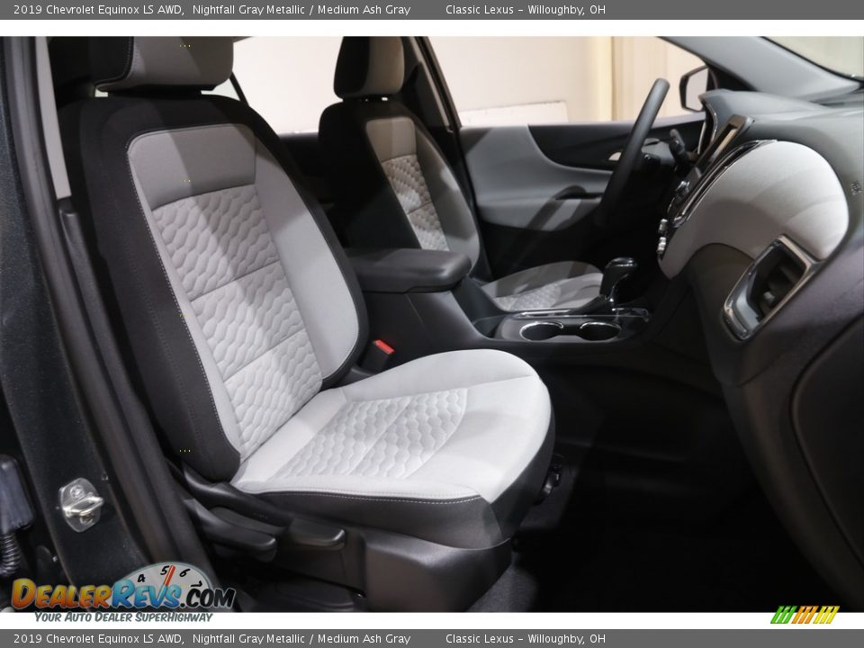 2019 Chevrolet Equinox LS AWD Nightfall Gray Metallic / Medium Ash Gray Photo #14