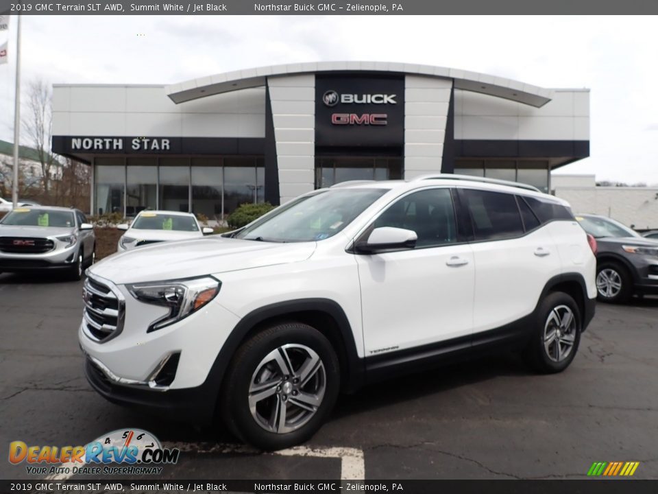 2019 GMC Terrain SLT AWD Summit White / Jet Black Photo #1