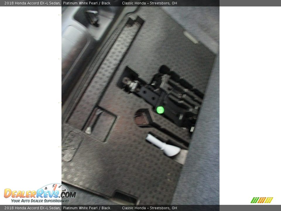 2018 Honda Accord EX-L Sedan Platinum White Pearl / Black Photo #14