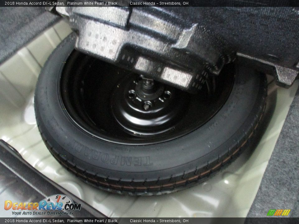 2018 Honda Accord EX-L Sedan Platinum White Pearl / Black Photo #15