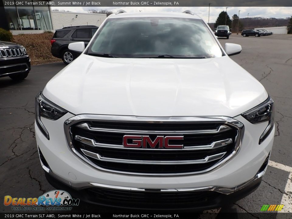 2019 GMC Terrain SLT AWD Summit White / Jet Black Photo #3