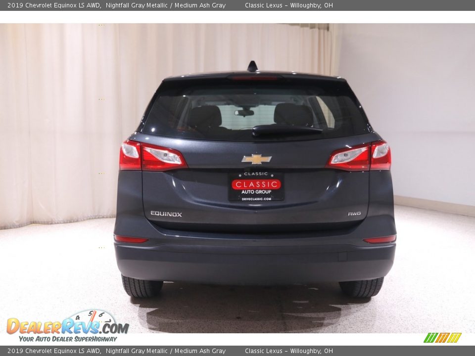 2019 Chevrolet Equinox LS AWD Nightfall Gray Metallic / Medium Ash Gray Photo #17