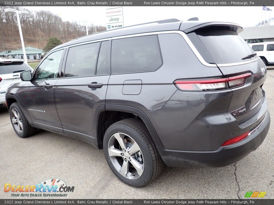 2022 Jeep Grand Cherokee L Limited 4x4 Baltic Gray Metallic / Global Black Photo #3