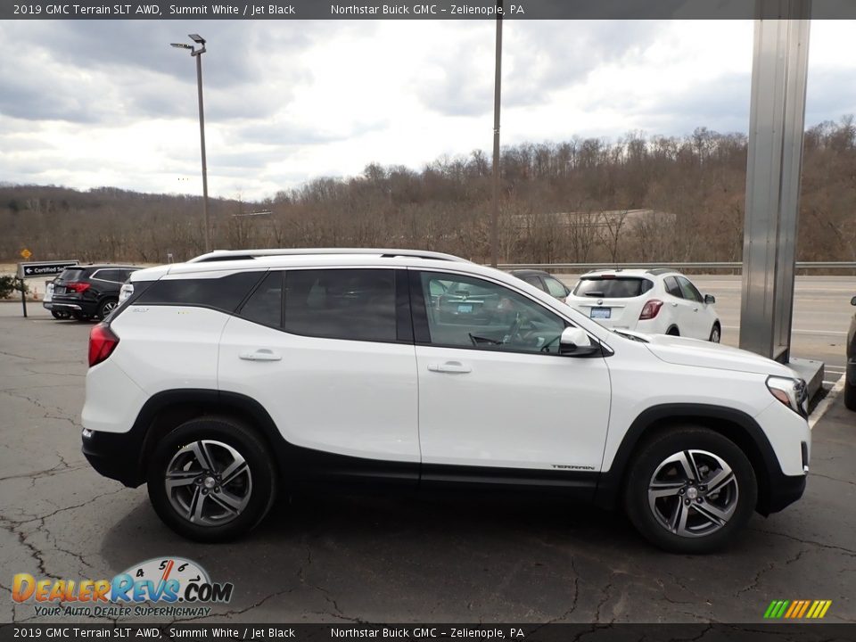 2019 GMC Terrain SLT AWD Summit White / Jet Black Photo #5