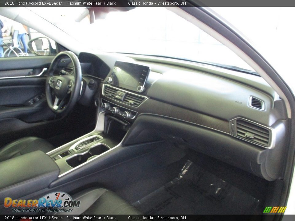 2018 Honda Accord EX-L Sedan Platinum White Pearl / Black Photo #20