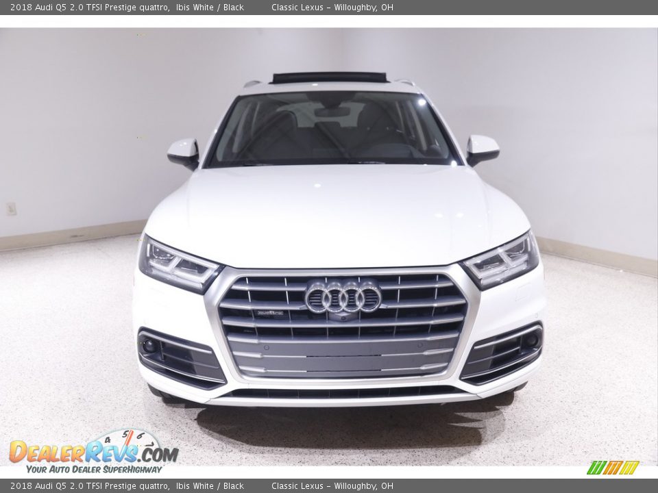 2018 Audi Q5 2.0 TFSI Prestige quattro Ibis White / Black Photo #2