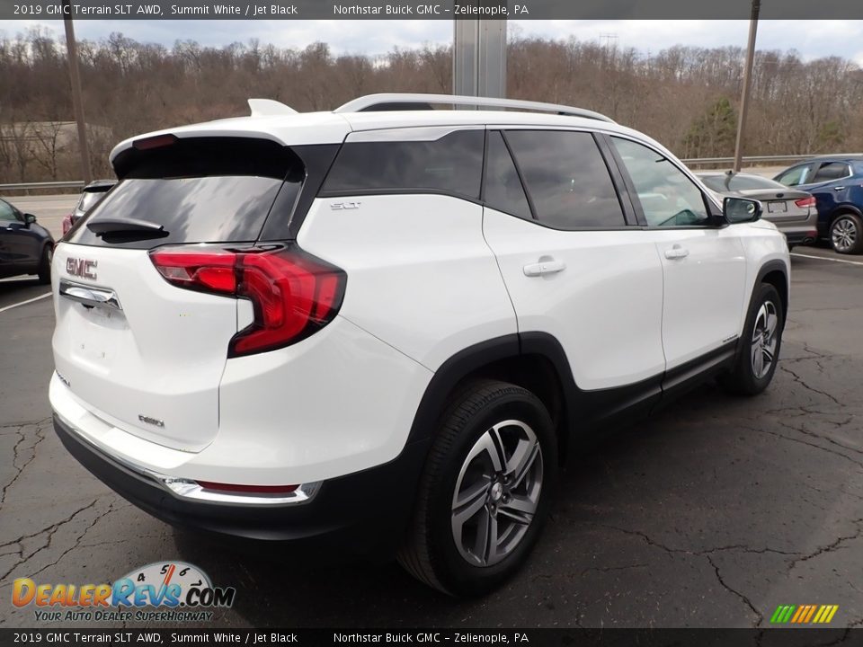 2019 GMC Terrain SLT AWD Summit White / Jet Black Photo #9