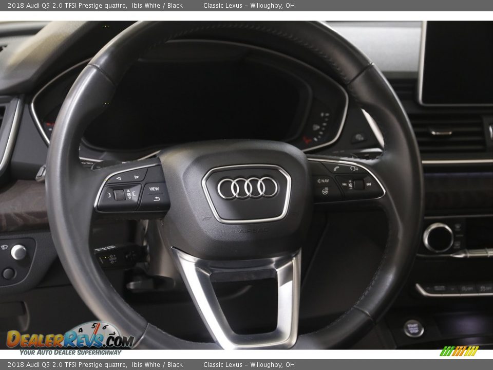 2018 Audi Q5 2.0 TFSI Prestige quattro Steering Wheel Photo #7