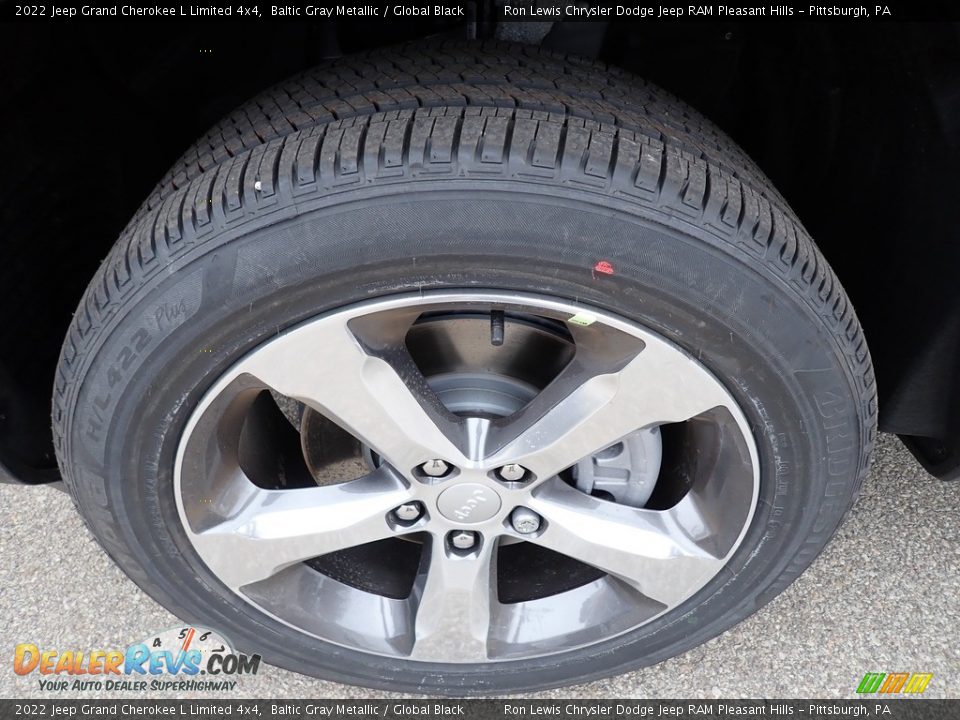 2022 Jeep Grand Cherokee L Limited 4x4 Baltic Gray Metallic / Global Black Photo #10