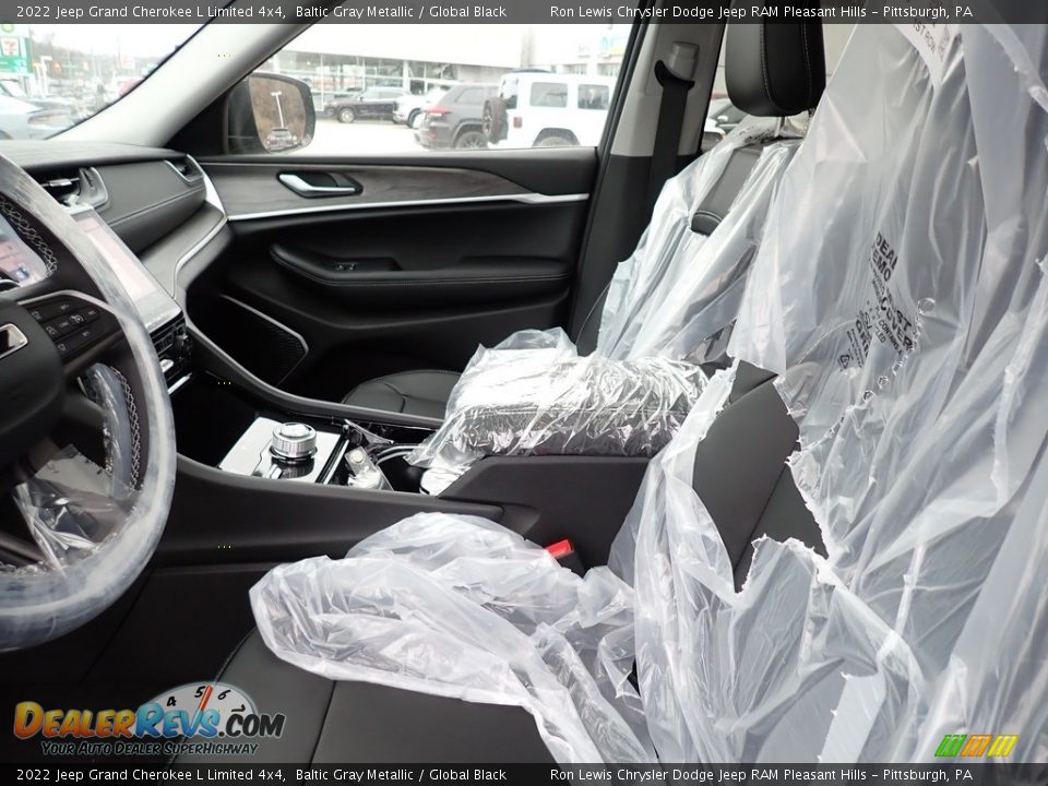 2022 Jeep Grand Cherokee L Limited 4x4 Baltic Gray Metallic / Global Black Photo #11