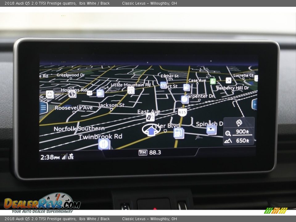 Navigation of 2018 Audi Q5 2.0 TFSI Prestige quattro Photo #10