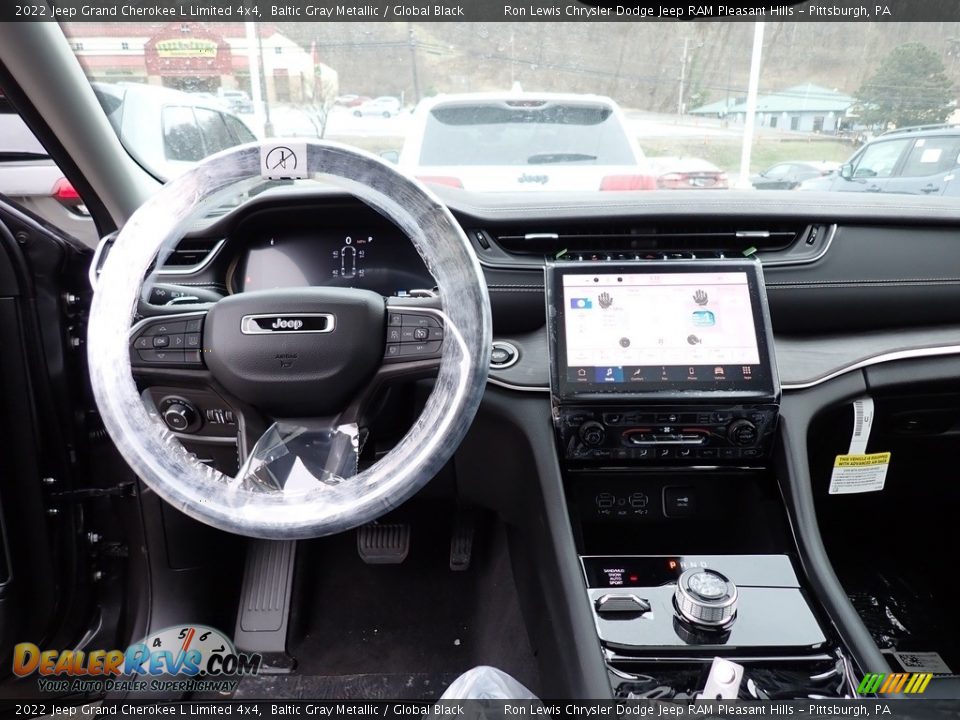 2022 Jeep Grand Cherokee L Limited 4x4 Baltic Gray Metallic / Global Black Photo #13