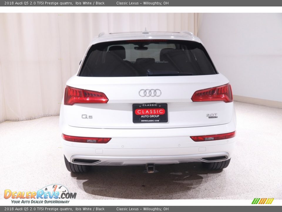 2018 Audi Q5 2.0 TFSI Prestige quattro Ibis White / Black Photo #19