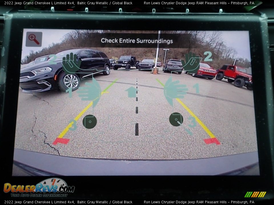 2022 Jeep Grand Cherokee L Limited 4x4 Baltic Gray Metallic / Global Black Photo #19