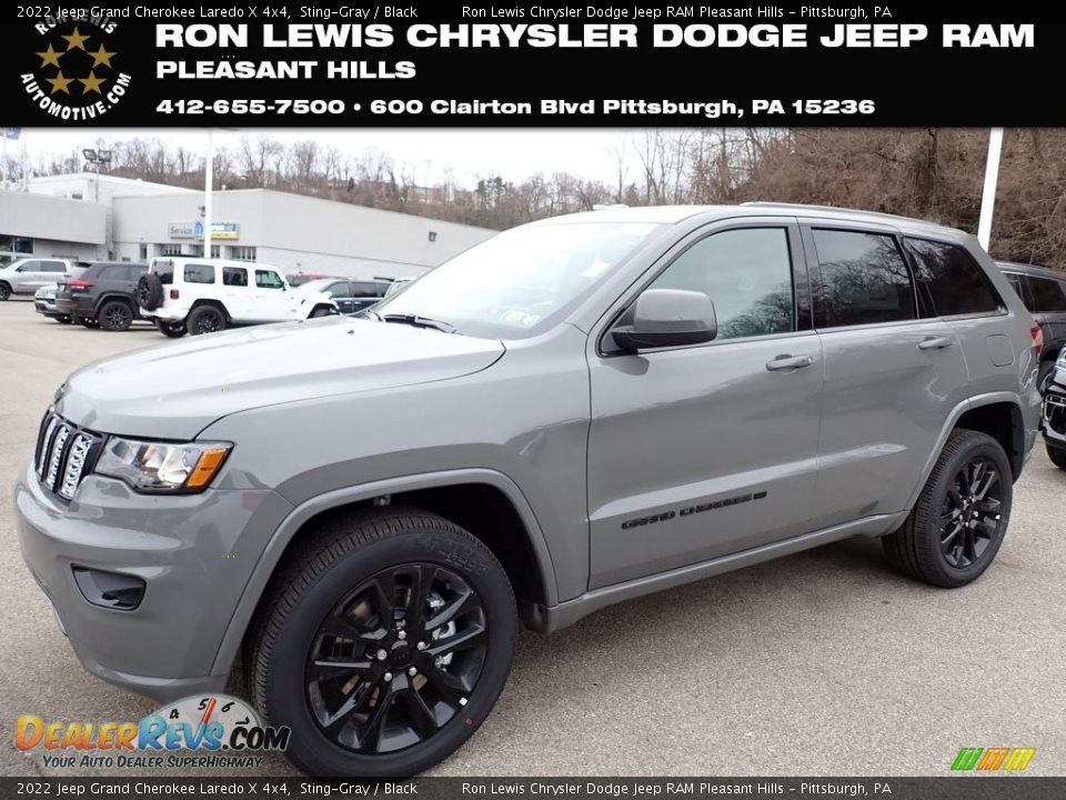 2022 Jeep Grand Cherokee Laredo X 4x4 Sting-Gray / Black Photo #1