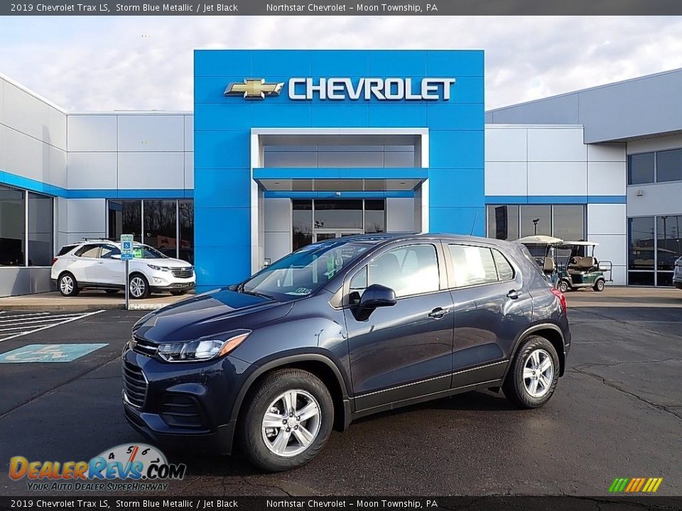 2019 Chevrolet Trax LS Storm Blue Metallic / Jet Black Photo #1