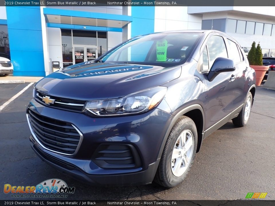 2019 Chevrolet Trax LS Storm Blue Metallic / Jet Black Photo #2