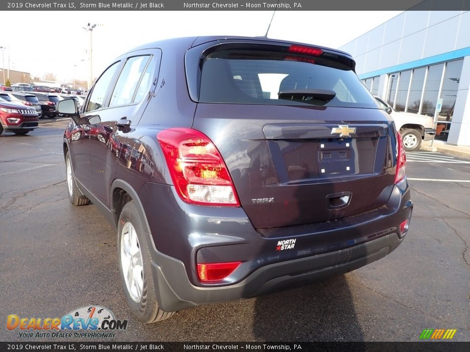 2019 Chevrolet Trax LS Storm Blue Metallic / Jet Black Photo #5