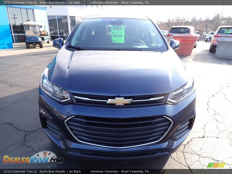 2019 Chevrolet Trax LS Storm Blue Metallic / Jet Black Photo #12