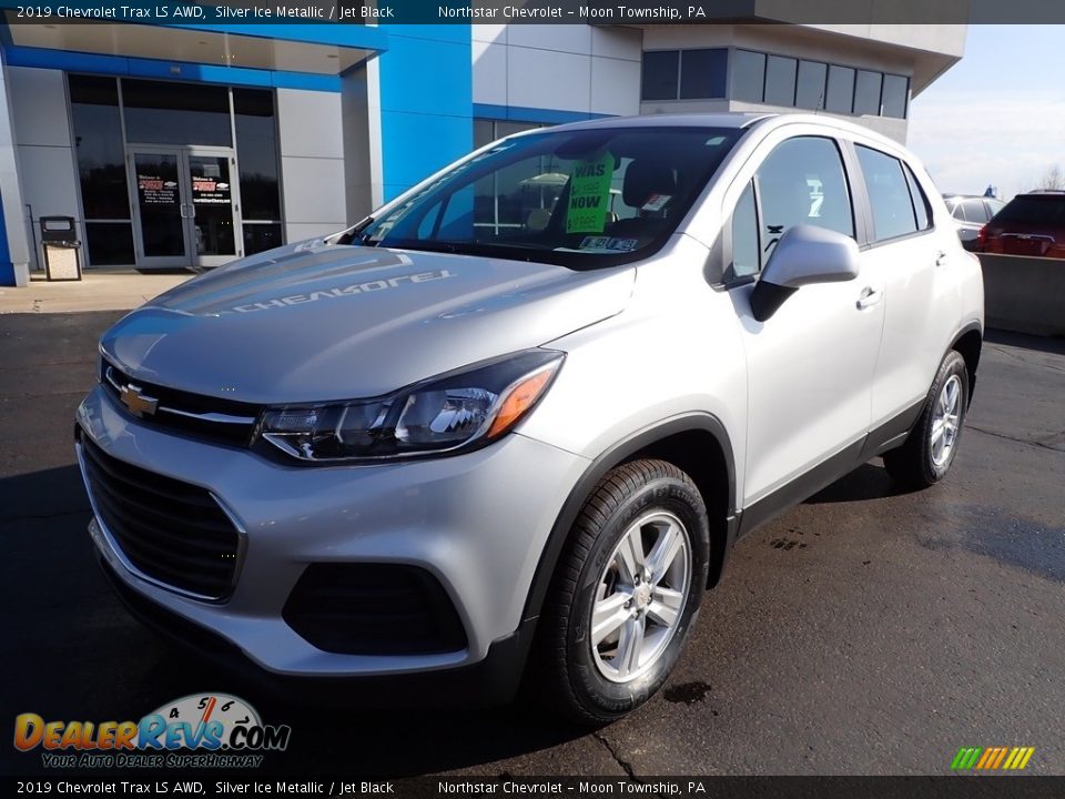 2019 Chevrolet Trax LS AWD Silver Ice Metallic / Jet Black Photo #2