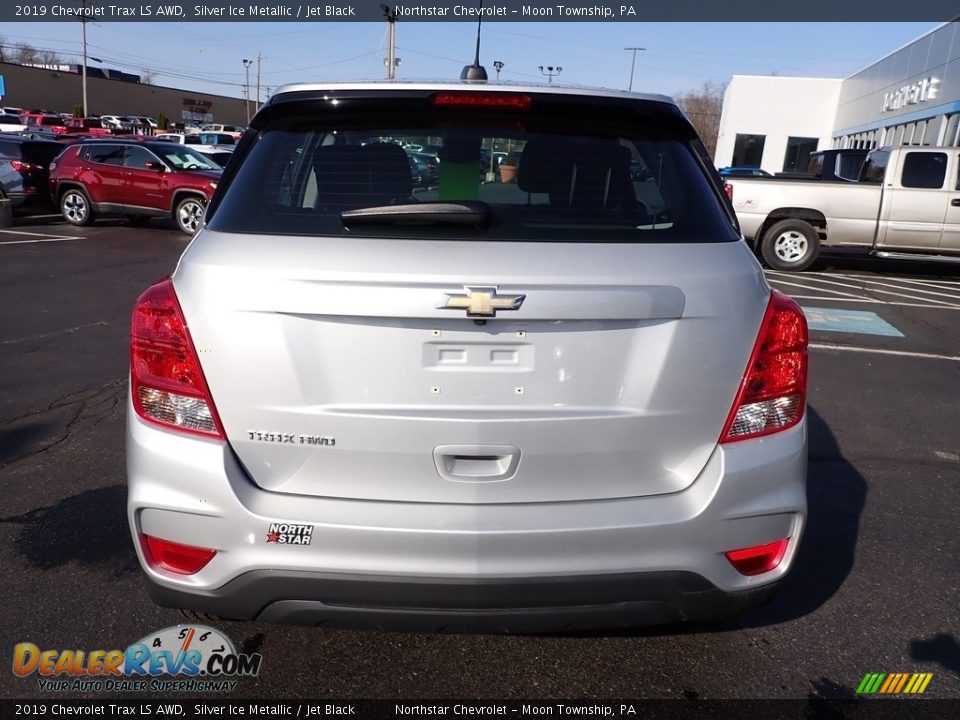 2019 Chevrolet Trax LS AWD Silver Ice Metallic / Jet Black Photo #6