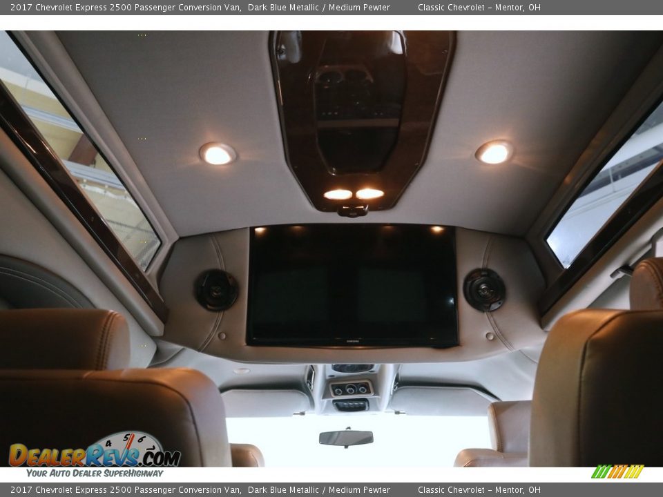 Entertainment System of 2017 Chevrolet Express 2500 Passenger Conversion Van Photo #23