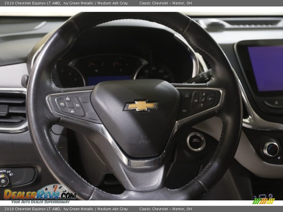 2019 Chevrolet Equinox LT AWD Ivy Green Metallic / Medium Ash Gray Photo #7