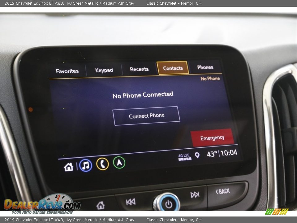 2019 Chevrolet Equinox LT AWD Ivy Green Metallic / Medium Ash Gray Photo #11