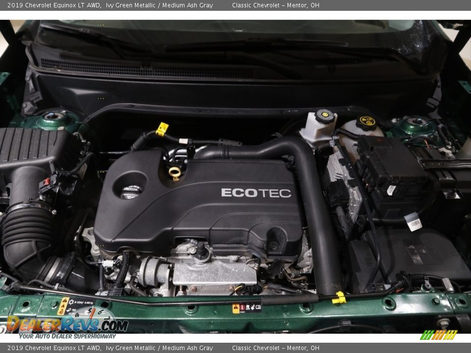 2019 Chevrolet Equinox LT AWD Ivy Green Metallic / Medium Ash Gray Photo #19