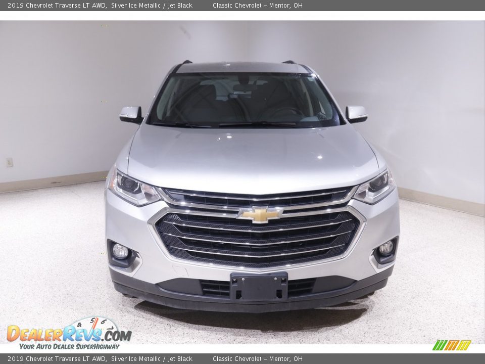 2019 Chevrolet Traverse LT AWD Silver Ice Metallic / Jet Black Photo #2