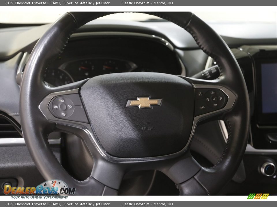 2019 Chevrolet Traverse LT AWD Silver Ice Metallic / Jet Black Photo #7