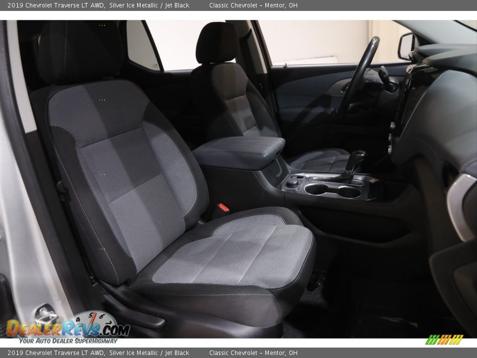 2019 Chevrolet Traverse LT AWD Silver Ice Metallic / Jet Black Photo #14