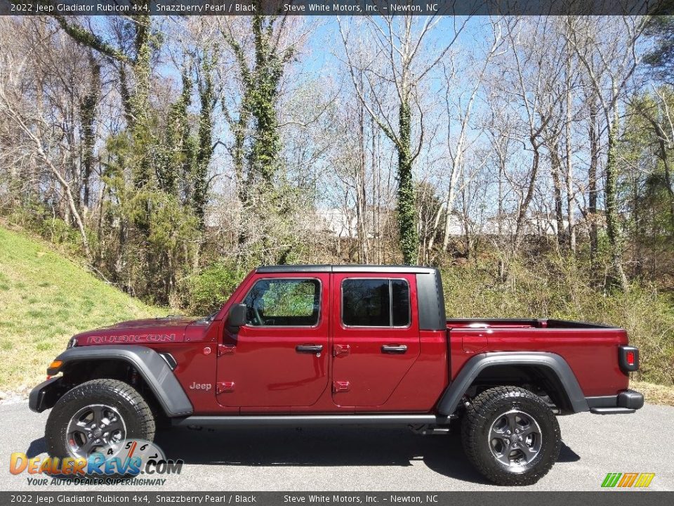 2022 Jeep Gladiator Rubicon 4x4 Snazzberry Pearl / Black Photo #1