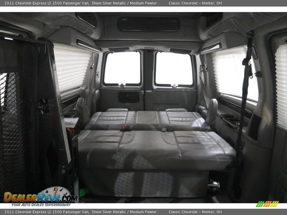 2011 Chevrolet Express LS 1500 Passenger Van Sheer Silver Metallic / Medium Pewter Photo #15