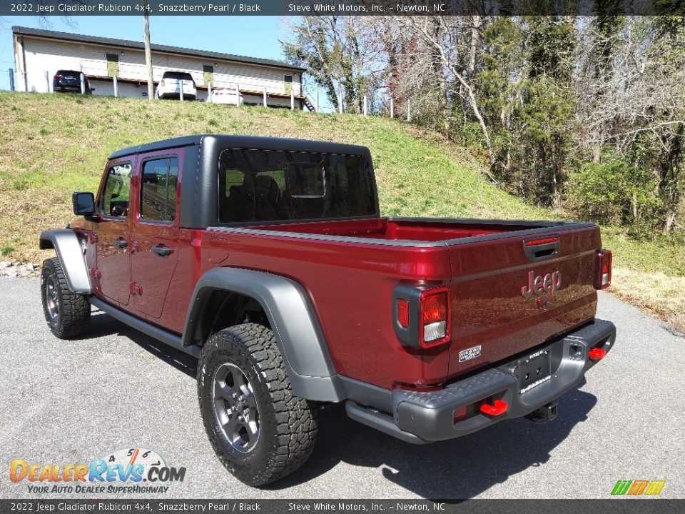 2022 Jeep Gladiator Rubicon 4x4 Snazzberry Pearl / Black Photo #9