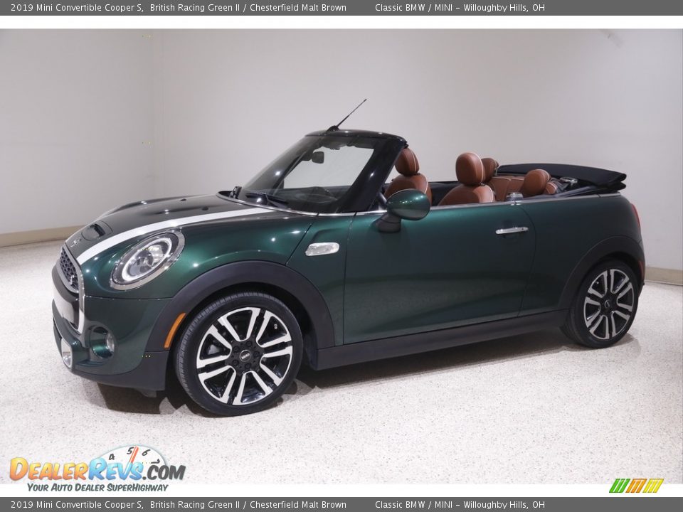 Front 3/4 View of 2019 Mini Convertible Cooper S Photo #4