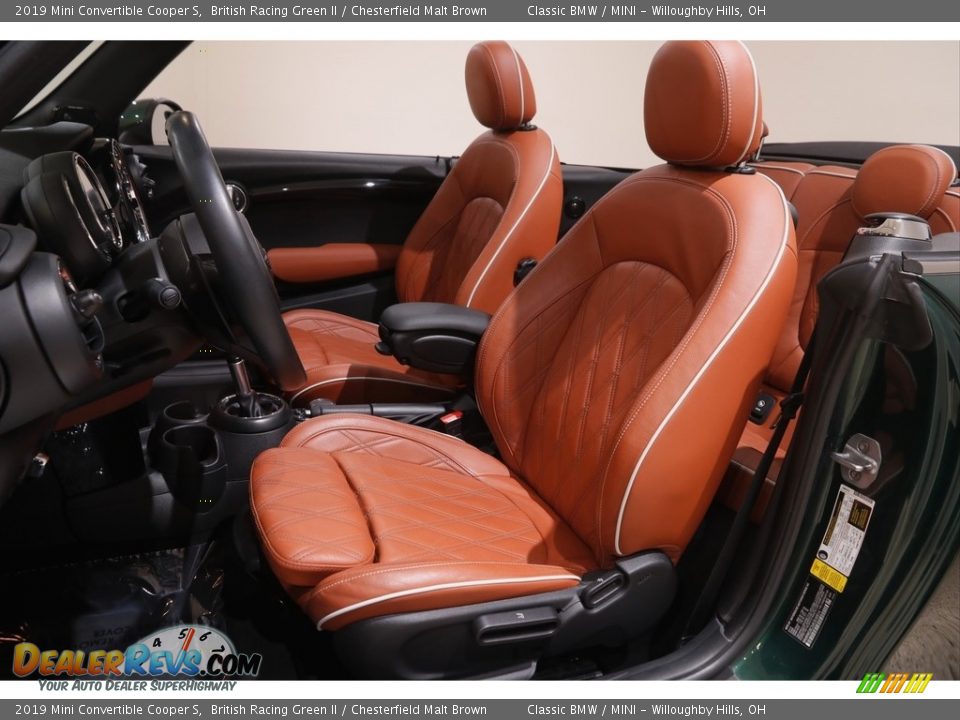 Front Seat of 2019 Mini Convertible Cooper S Photo #6