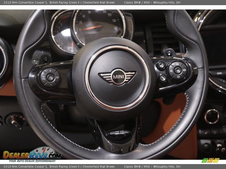 2019 Mini Convertible Cooper S Steering Wheel Photo #8