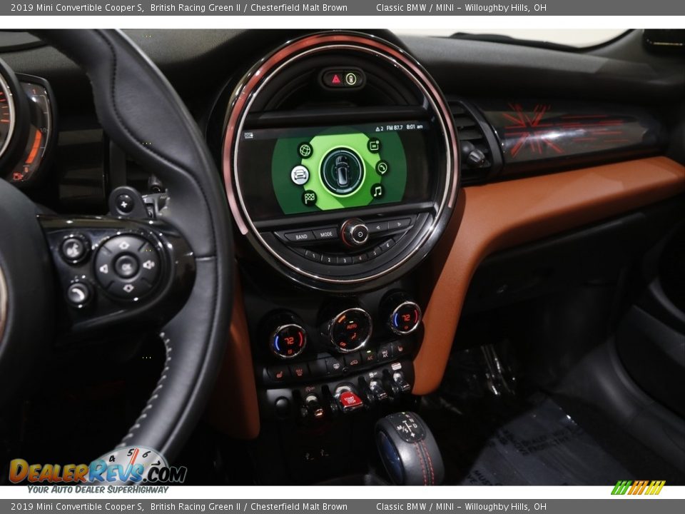 2019 Mini Convertible Cooper S British Racing Green II / Chesterfield Malt Brown Photo #10