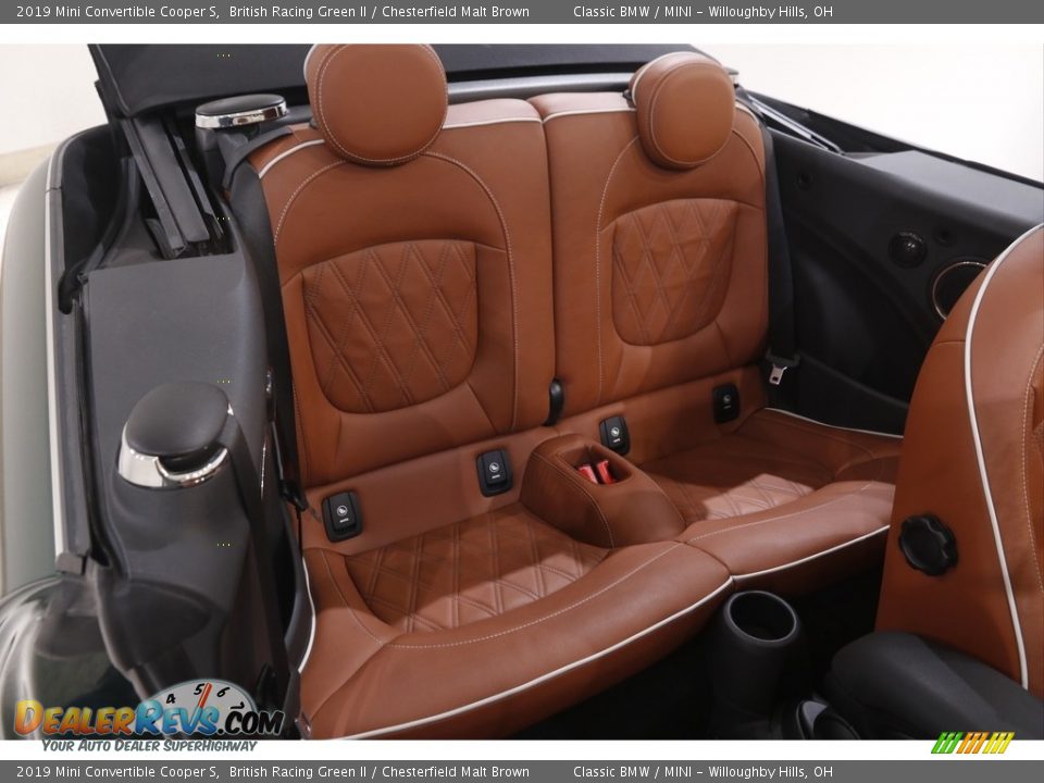 Rear Seat of 2019 Mini Convertible Cooper S Photo #18