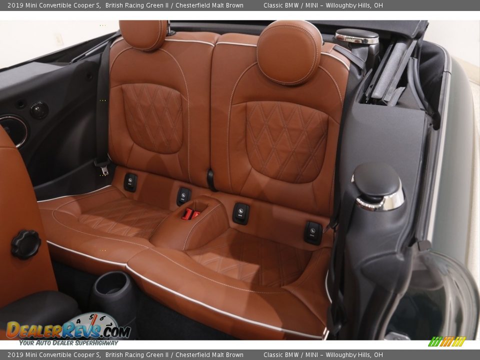 Rear Seat of 2019 Mini Convertible Cooper S Photo #19