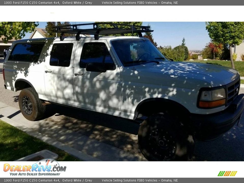 Front 3/4 View of 1993 Ford F150 C150 Centurion 4x4 Photo #1