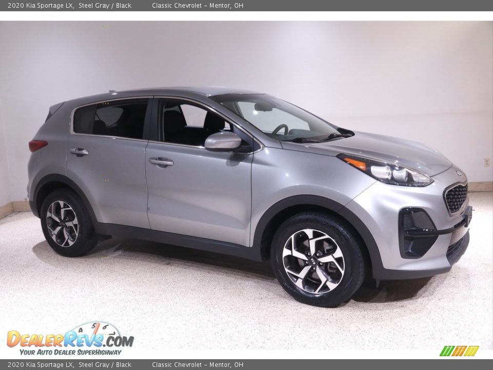 2020 Kia Sportage LX Steel Gray / Black Photo #1